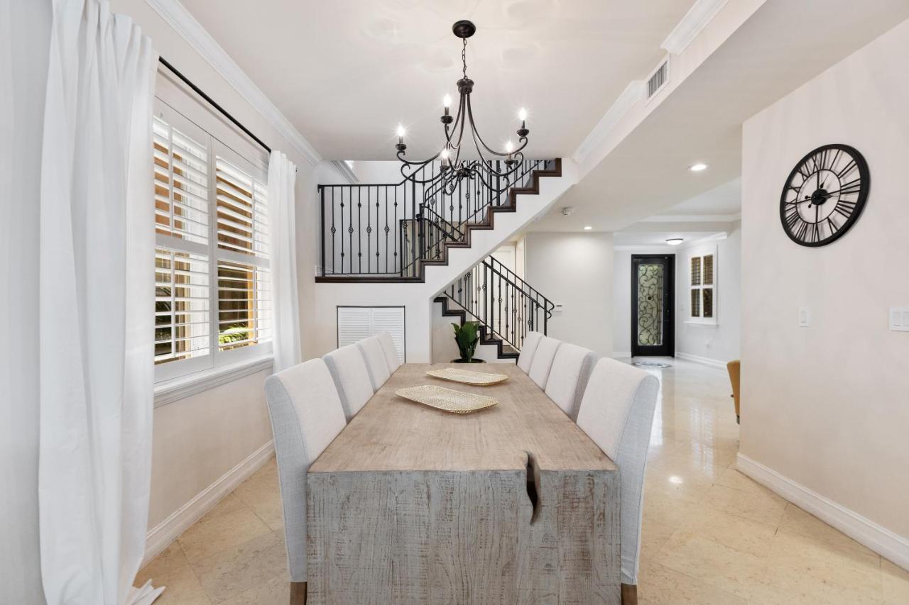 נורת' מיאמי ביץ' Luxury Spanish Villa 4 Bedroom 4 Bathroom Pool Sunny Isles מראה חיצוני תמונה